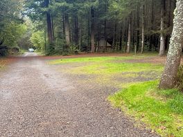 Hard standing pitches by the huts