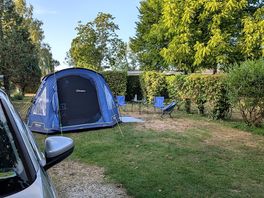 Huge tent pitch