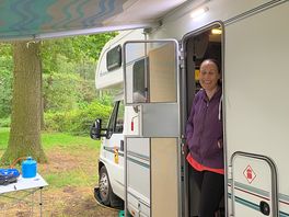 Motorhome pitches are large