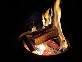 Fire pits are welcome which was great on a chilly night