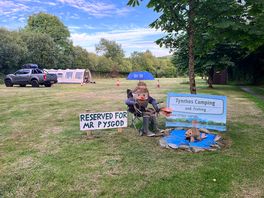 End of july and only one other tent in sight! perfect 🤩