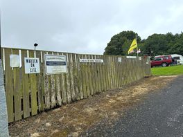 Entrance to the site