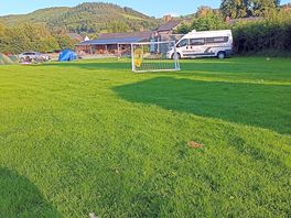 The campsite/pitch.