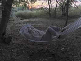 Chilling in the hammock!