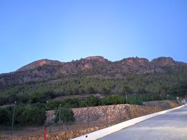 Mountains behind