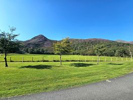 A bit further from the road, runs lovely path