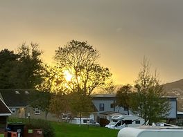 View towards charmiuth beach