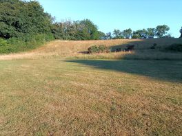Meadow campsite field.