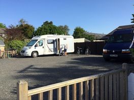 Sunny car park