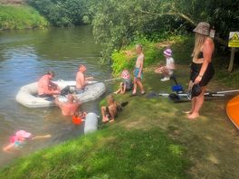 Direct access from the campsite