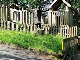 Entrance to basecamp