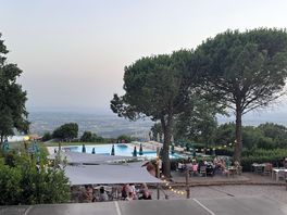 Blick auf die terrasse