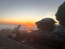 Tentbox sunset!