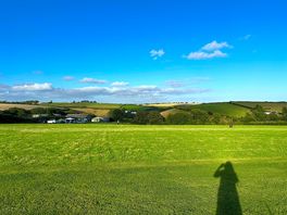 View from our camp at the top of the hill