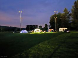 Nighttime camp.