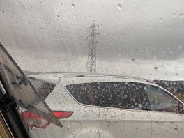 Very windy and lots of rain