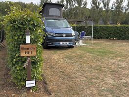 Private pitch with plenty of space