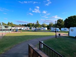 Not too many campervan pitches giving you nice amount of space.