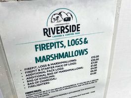 Fire pits, logs and marshmallows to hire