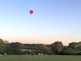 Good weather for flying over kings oak farm