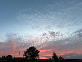 Sunset at camp