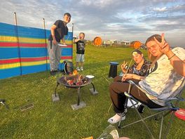We rented a fire pit, the kids roasted huge marshmallows on the fire pit, great fun
