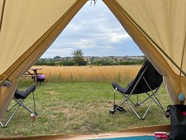 View from tent