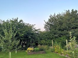 View from the camping barn