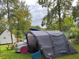 Great pitch,right next to one of the shower/toilet blocks. private and quiet spot.