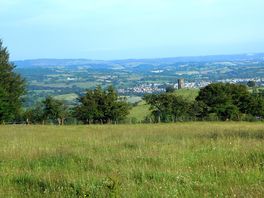 View from the non-electric pitches
