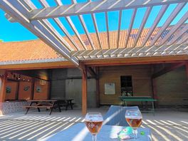 Cold beer on the terrace