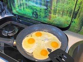 Breakfast was easy