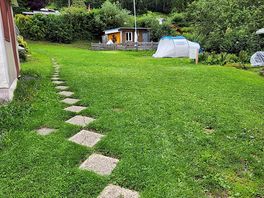 Zeltplatz auf unserer Zeltwiese