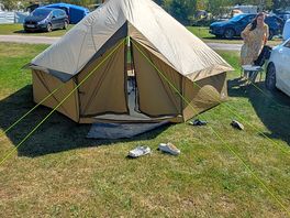 Loads of space to pitch big tents