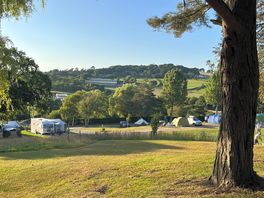 A great view into the site