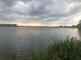 Lake located just outside the campsite gates.