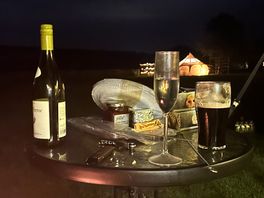 Cosy drinks by the fire