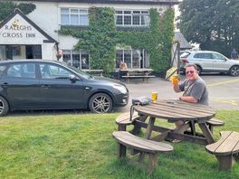 Lovely food & cold beer