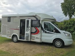 Van on pitch