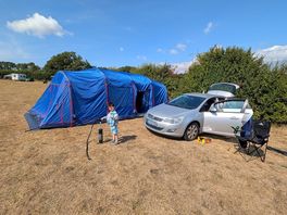 Pitched up
