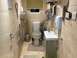Bathrooms are like being at home and separate to the showers which is good