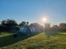 Glorious morning @ bridge farm campsite