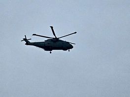 Royal navy copter
