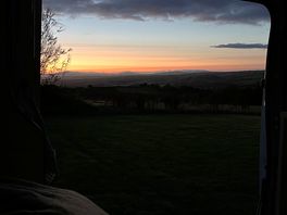Evening skies - hardly any light pollution so amazing for stars