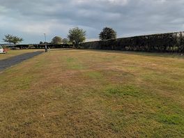 Grass pitch with electric