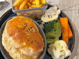 Food at jetty