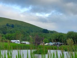 View from other side of fishing lake