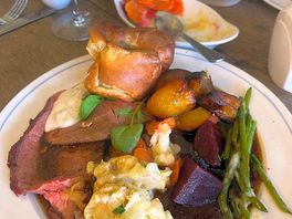 Toast at the rose & thistle