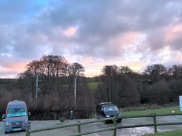 Beautiful morning in december