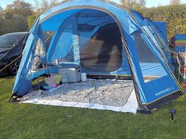 Pitch up of our tent